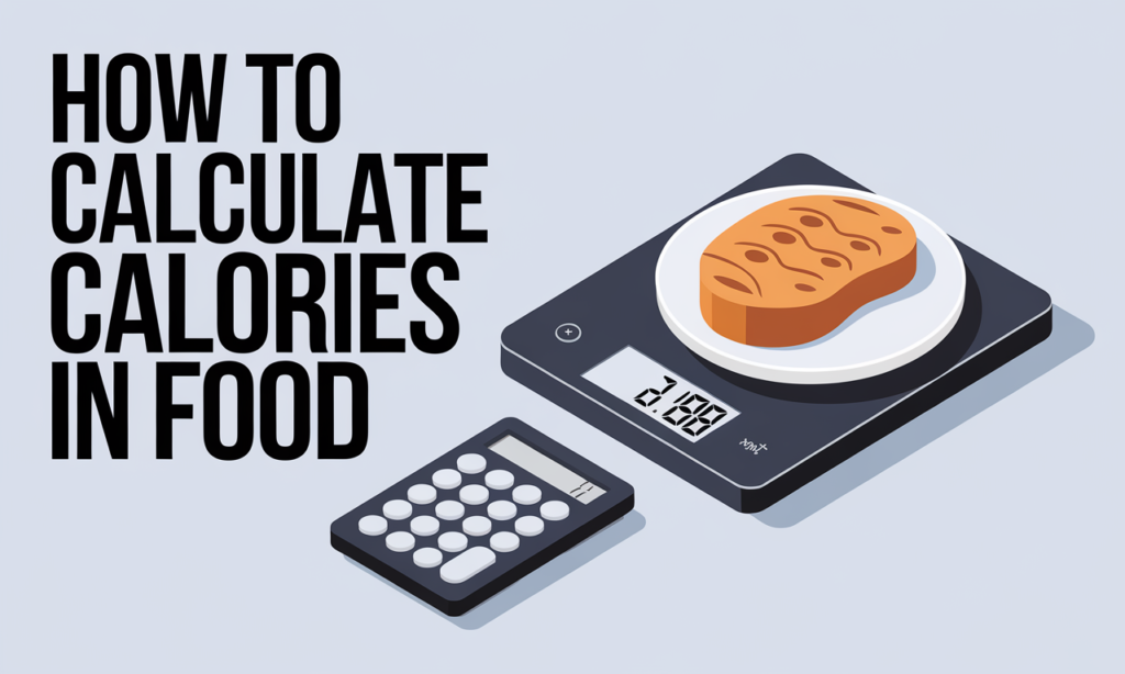 how to calculate calories in food